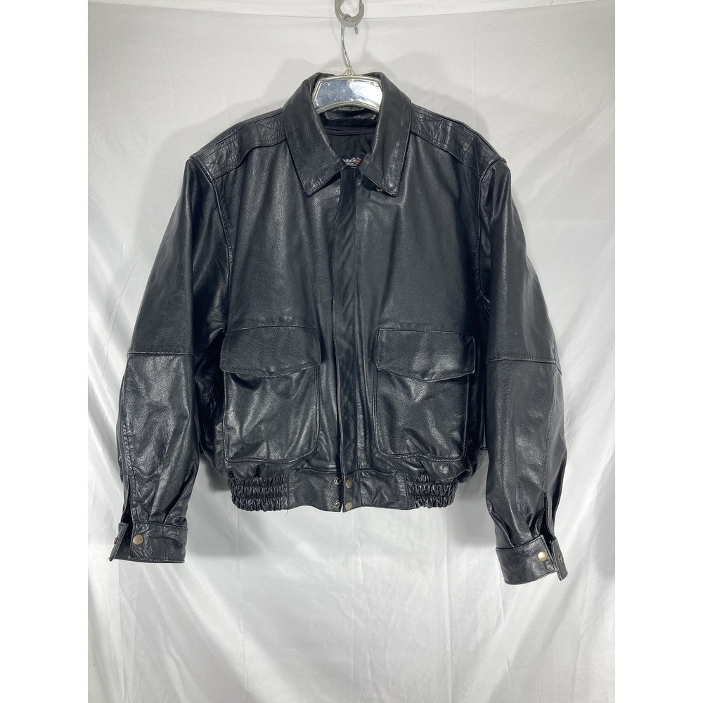 Leather King thermal, insulation 3m Classic Style Leather Moto Jacket Large